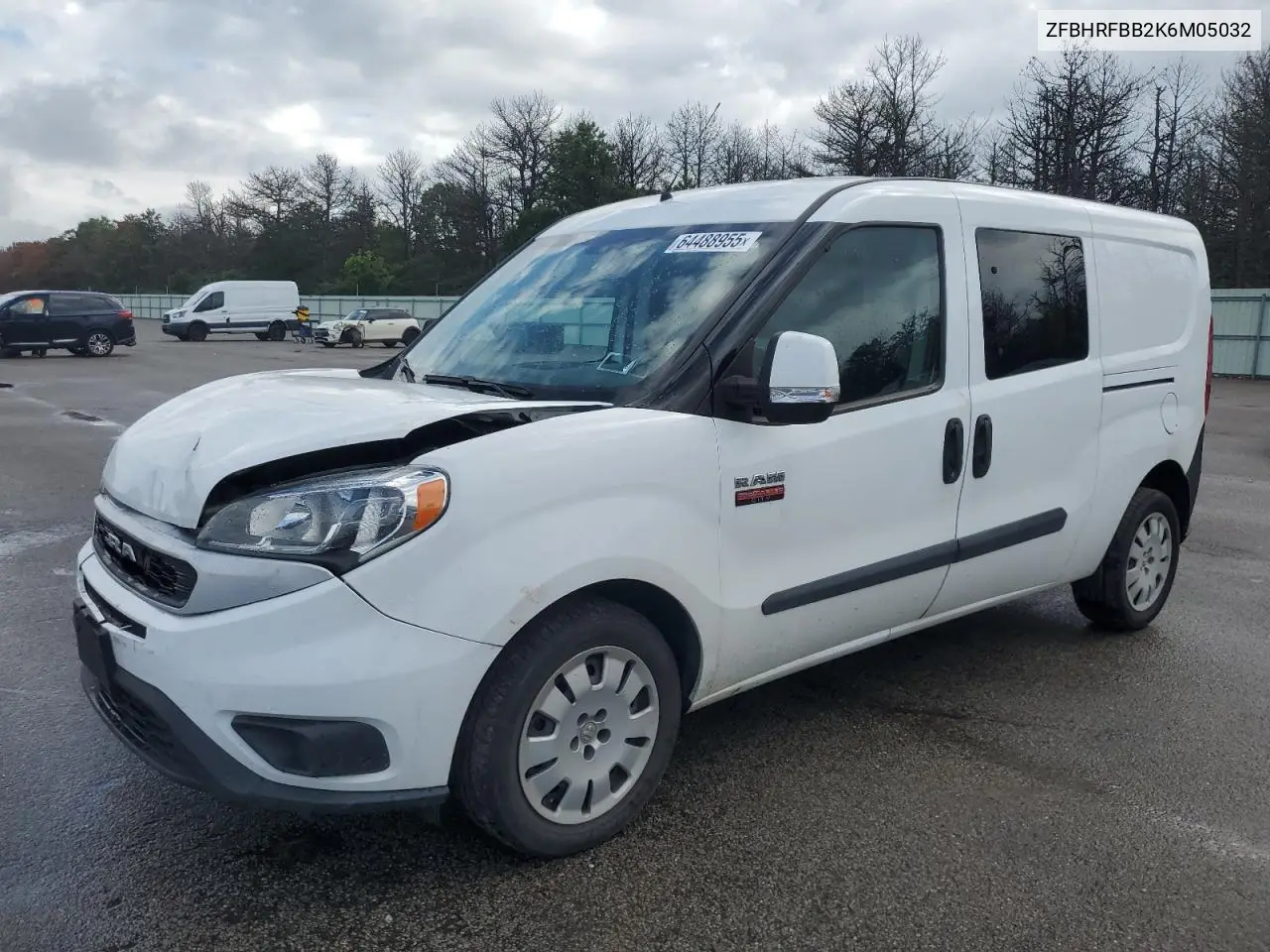 2019 Ram Promaster City Slt VIN: ZFBHRFBB2K6M05032 Lot: 64488955