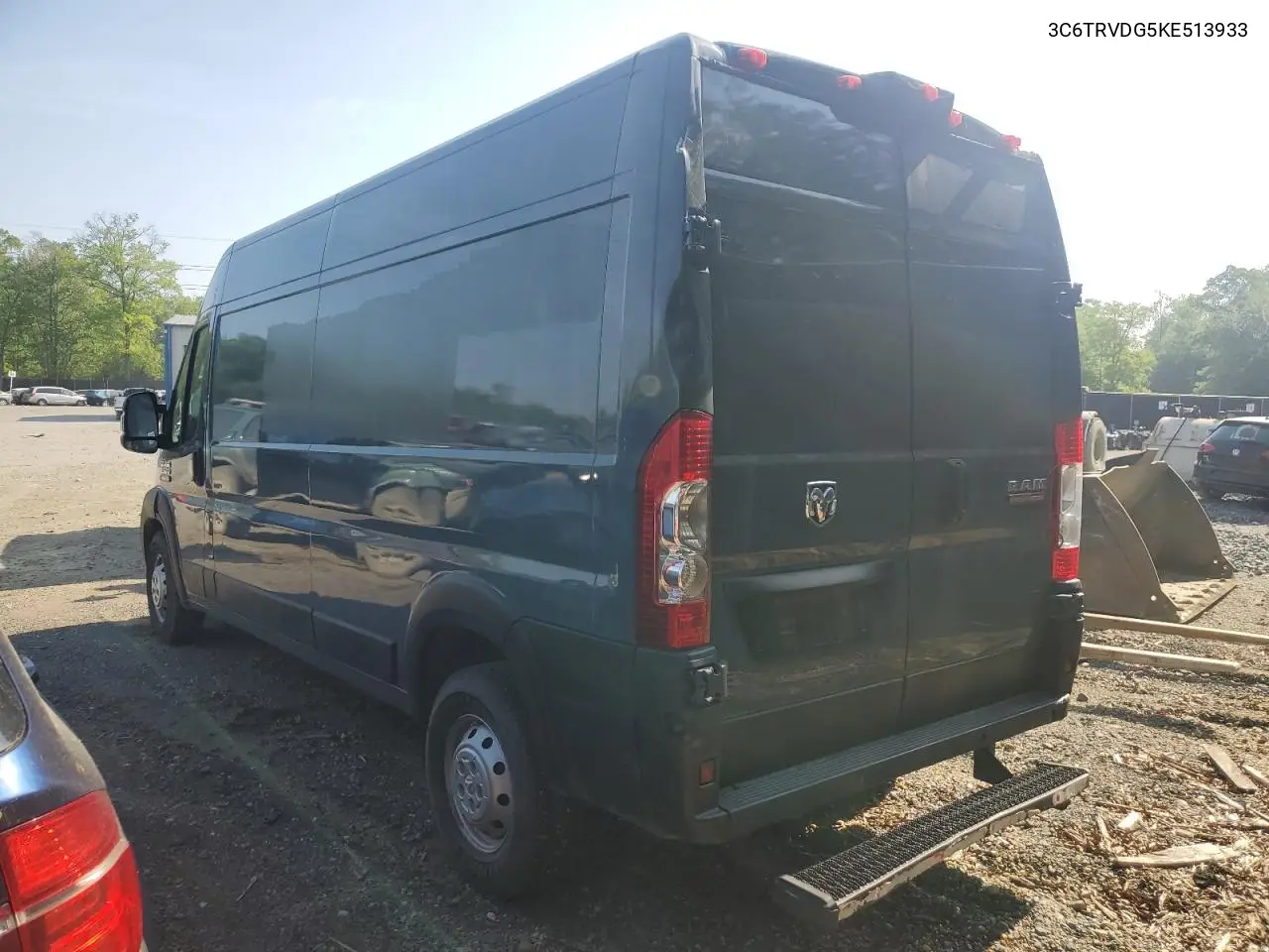 2019 Ram Promaster 2500 2500 High VIN: 3C6TRVDG5KE513933 Lot: 85761214