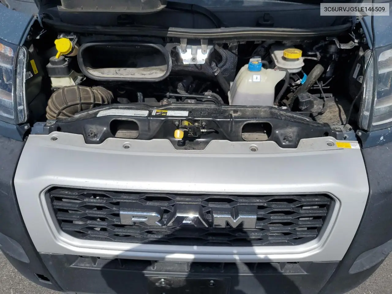 2020 Ram Promaster 3500 3500 High VIN: 3C6URVJG5LE146509 Lot: 53733765