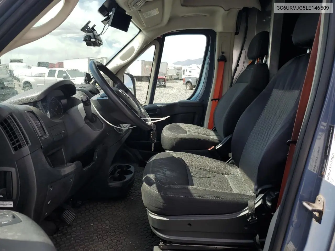 2020 Ram Promaster 3500 3500 High VIN: 3C6URVJG5LE146509 Lot: 53733765