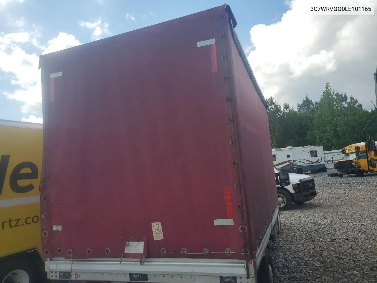 2020 Ram Promaster 3500 3500 Standard VIN: 3C7WRVGG0LE101165 Lot: 55852915