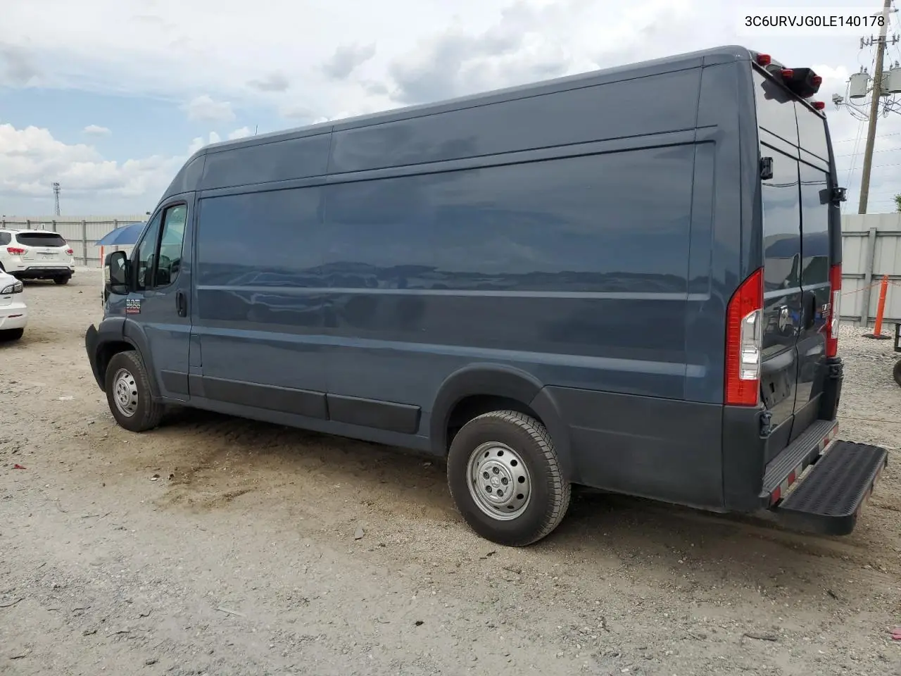 2020 Ram Promaster 3500 3500 High VIN: 3C6URVJG0LE140178 Lot: 56349855