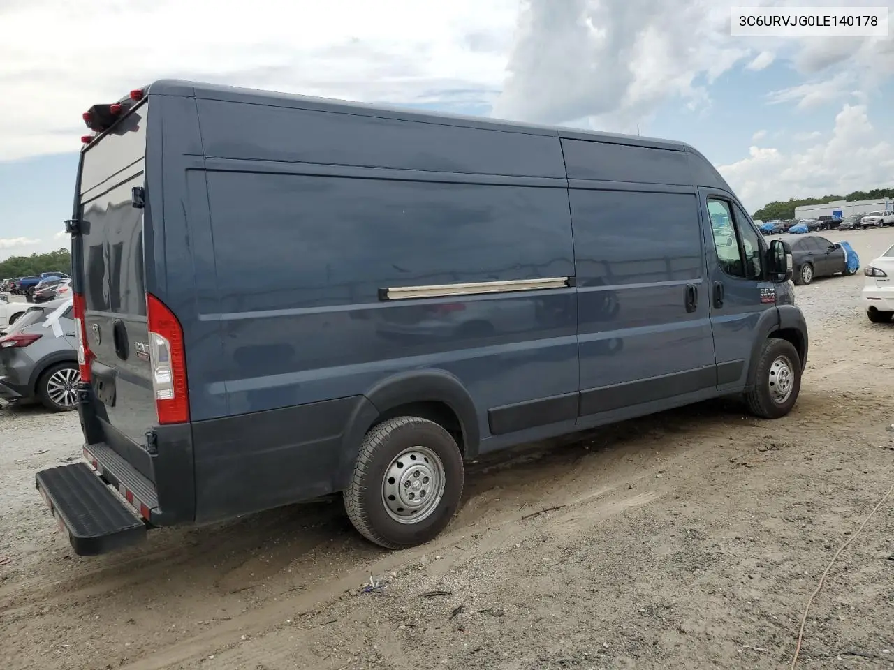 2020 Ram Promaster 3500 3500 High VIN: 3C6URVJG0LE140178 Lot: 56349855