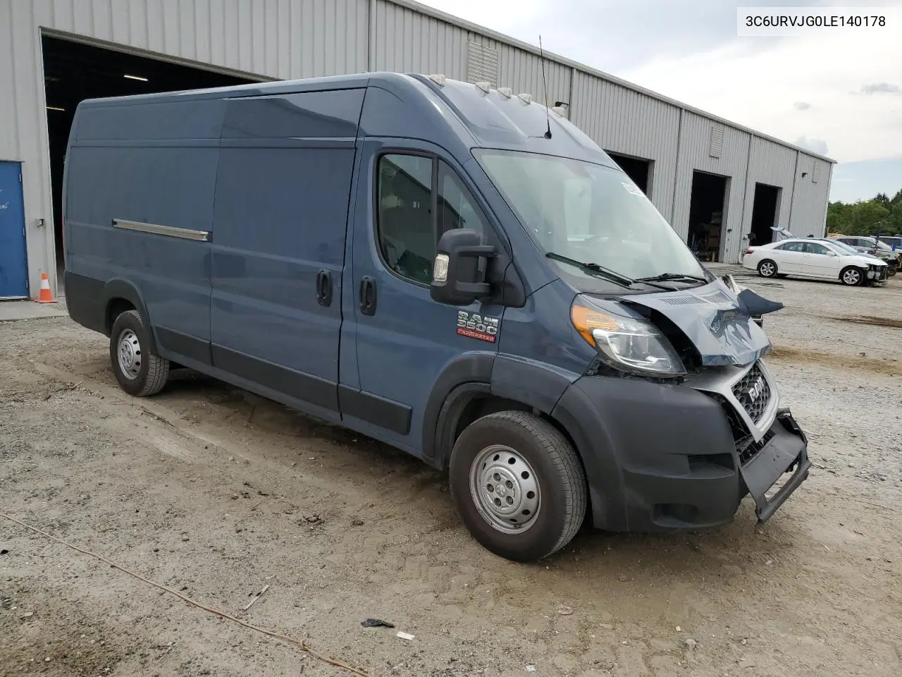 2020 Ram Promaster 3500 3500 High VIN: 3C6URVJG0LE140178 Lot: 56349855