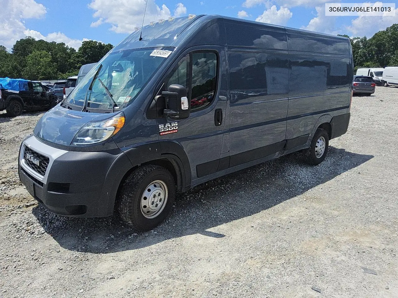 2020 Ram Promaster 3500 3500 High VIN: 3C6URVJG6LE141013 Lot: 58309055
