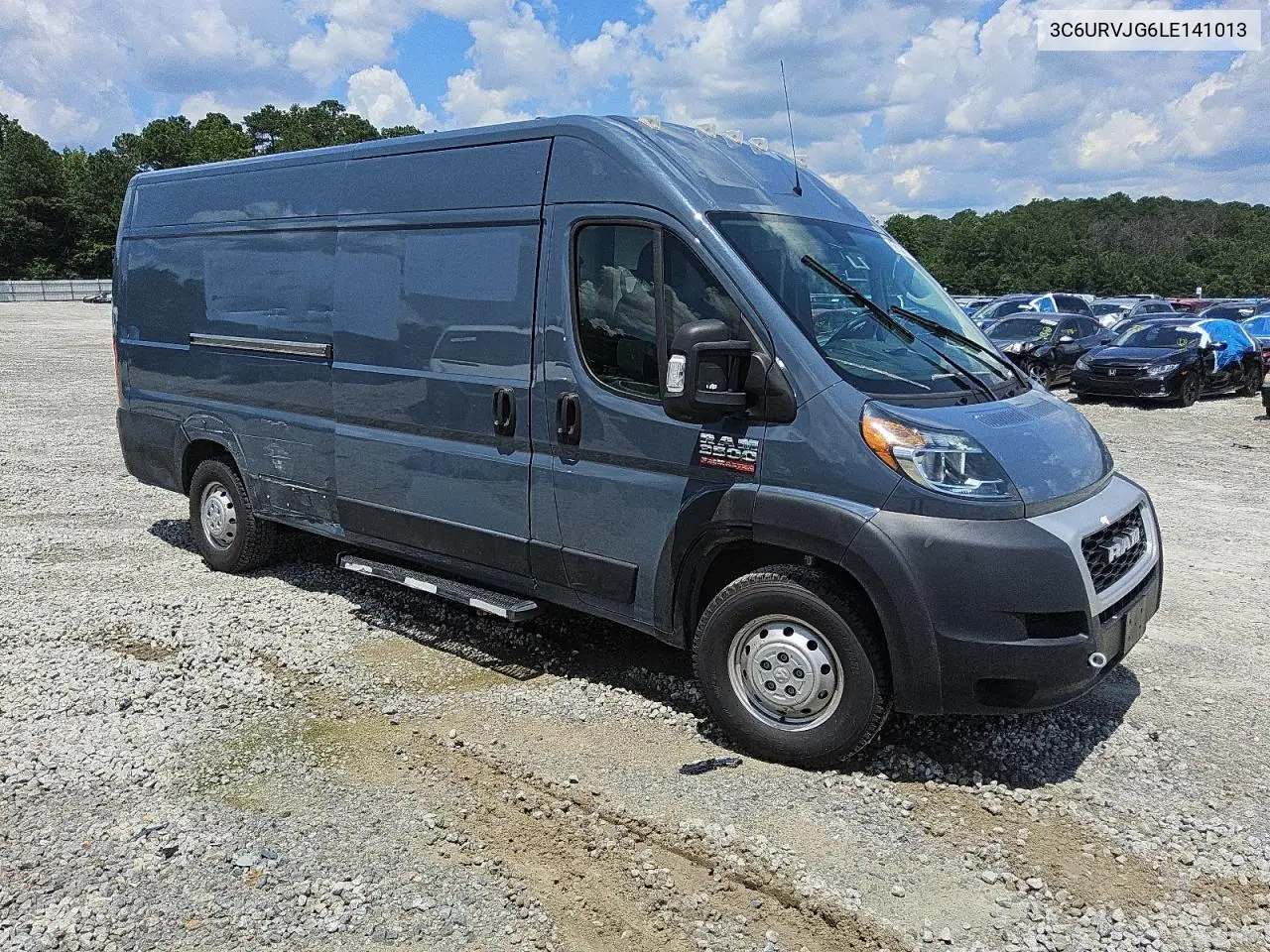 2020 Ram Promaster 3500 3500 High VIN: 3C6URVJG6LE141013 Lot: 58309055