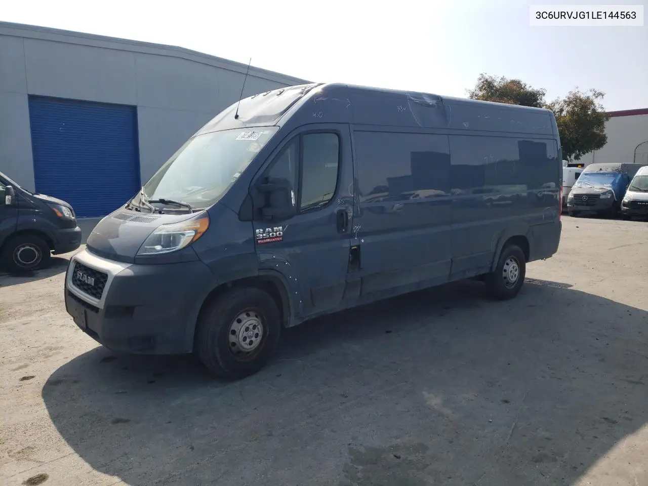 2020 Ram Promaster 3500 3500 High VIN: 3C6URVJG1LE144563 Lot: 61489595