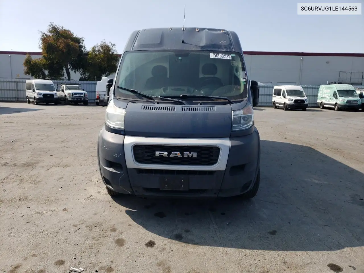 2020 Ram Promaster 3500 3500 High VIN: 3C6URVJG1LE144563 Lot: 61489595