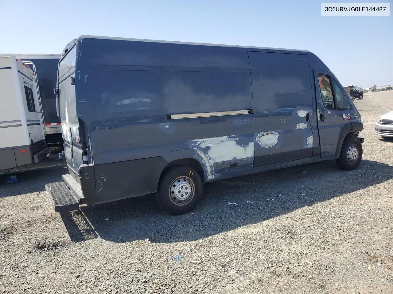 2020 Ram Promaster 3500 3500 High VIN: 3C6URVJG0LE144487 Lot: 61559885