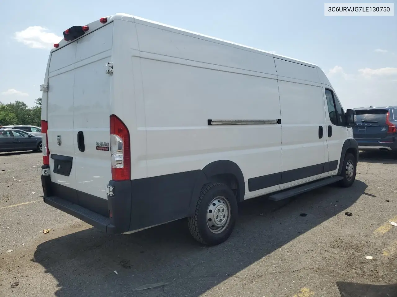 2020 Ram Promaster 3500 3500 High VIN: 3C6URVJG7LE130750 Lot: 63601715