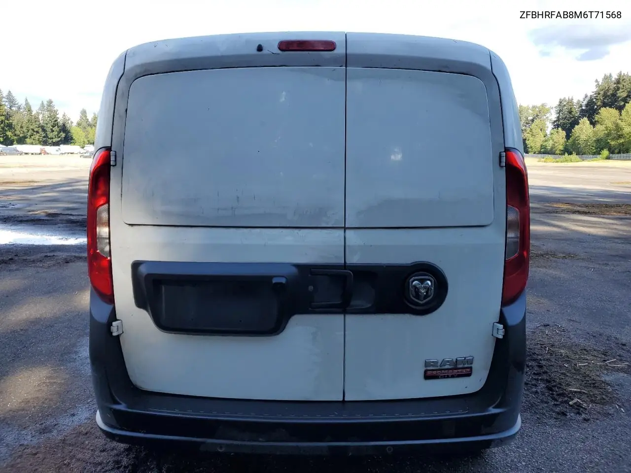 2021 Ram Promaster City VIN: ZFBHRFAB8M6T71568 Lot: 54921195