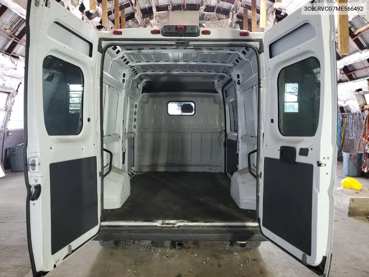 2021 Ram Promaster 2500 2500 High VIN: 3C6LRVCG7ME566492 Lot: 62077175
