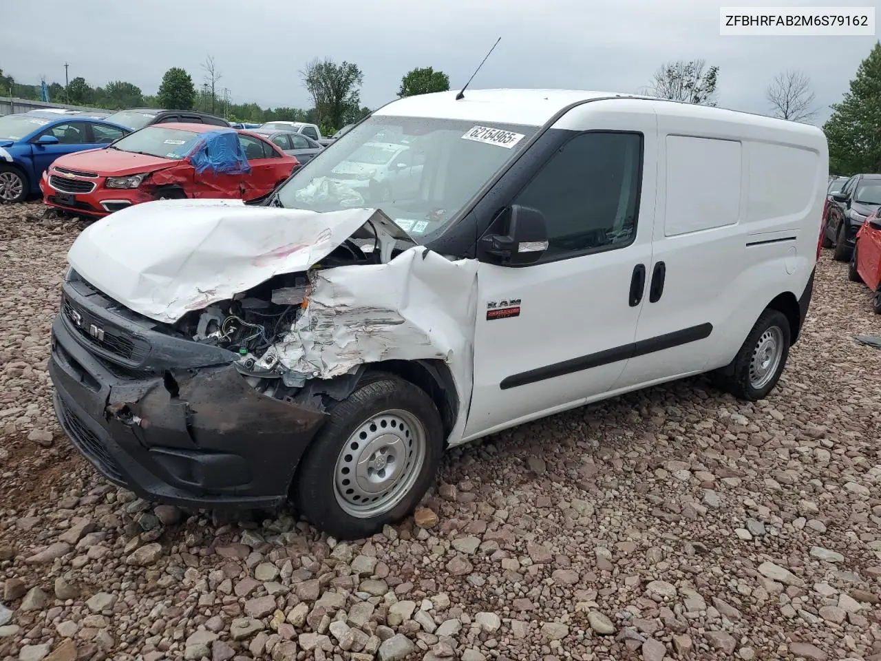 2021 Ram Promaster City VIN: ZFBHRFAB2M6S79162 Lot: 62154965