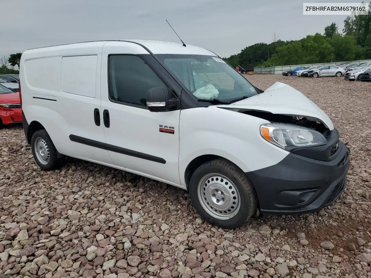 2021 Ram Promaster City VIN: ZFBHRFAB2M6S79162 Lot: 62154965