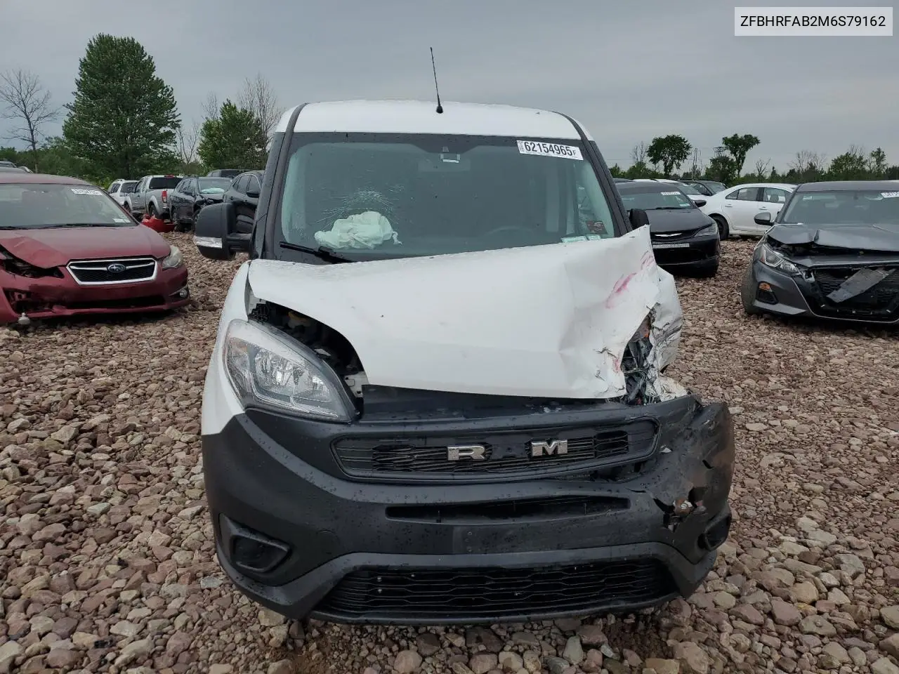 2021 Ram Promaster City VIN: ZFBHRFAB2M6S79162 Lot: 62154965