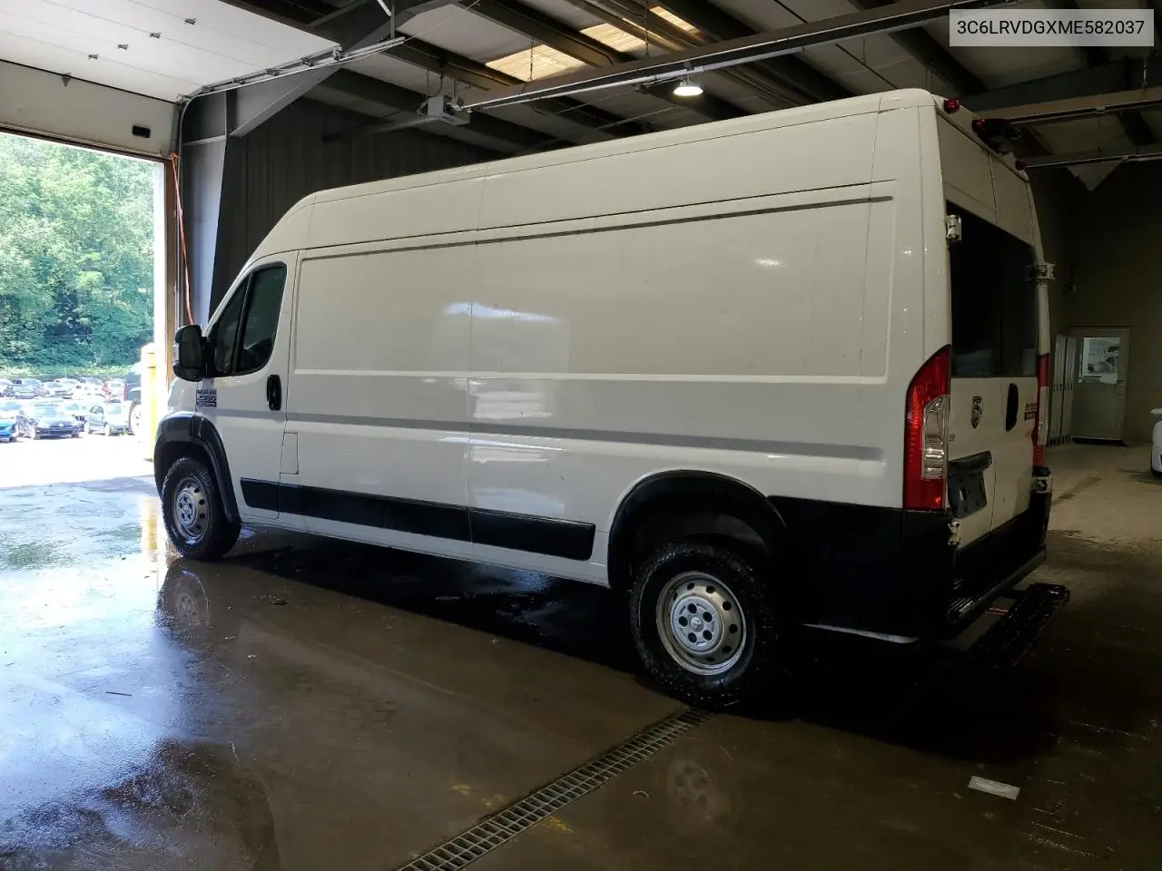 2021 Ram Promaster 2500 2500 High VIN: 3C6LRVDGXME582037 Lot: 62647405