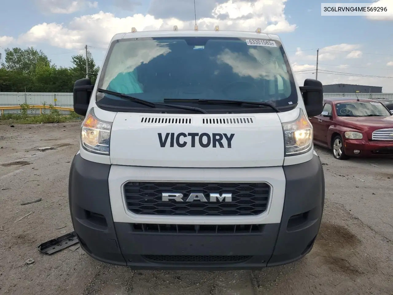2021 Ram Promaster 1500 1500 Standard VIN: 3C6LRVNG4ME569296 Lot: 63301585
