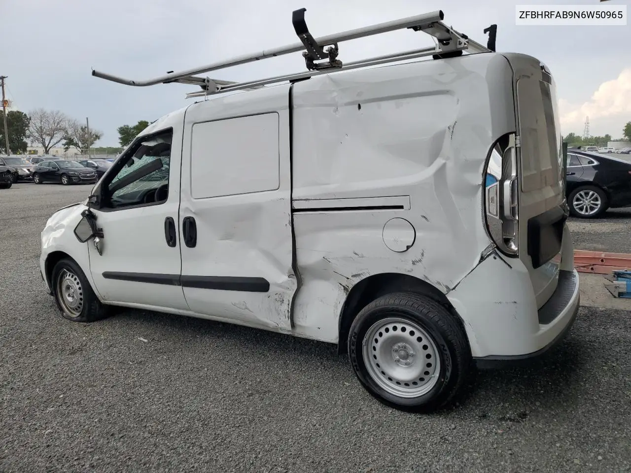 2022 Ram Promaster City Tradesman VIN: ZFBHRFAB9N6W50965 Lot: 55585565
