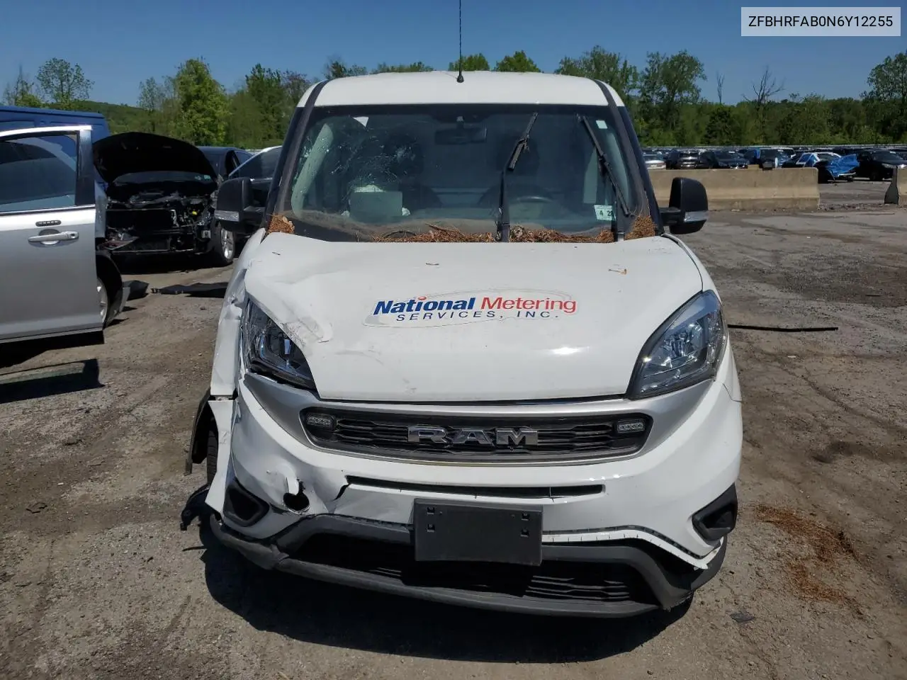 2022 Ram Promaster City Tradesman VIN: ZFBHRFAB0N6Y12255 Lot: 56199655