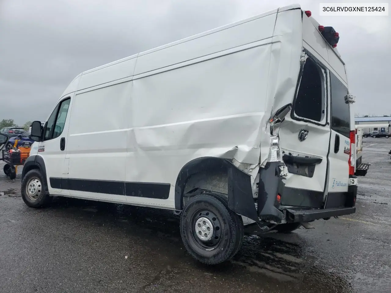 2022 Ram Promaster 2500 2500 High VIN: 3C6LRVDGXNE125424 Lot: 56683245