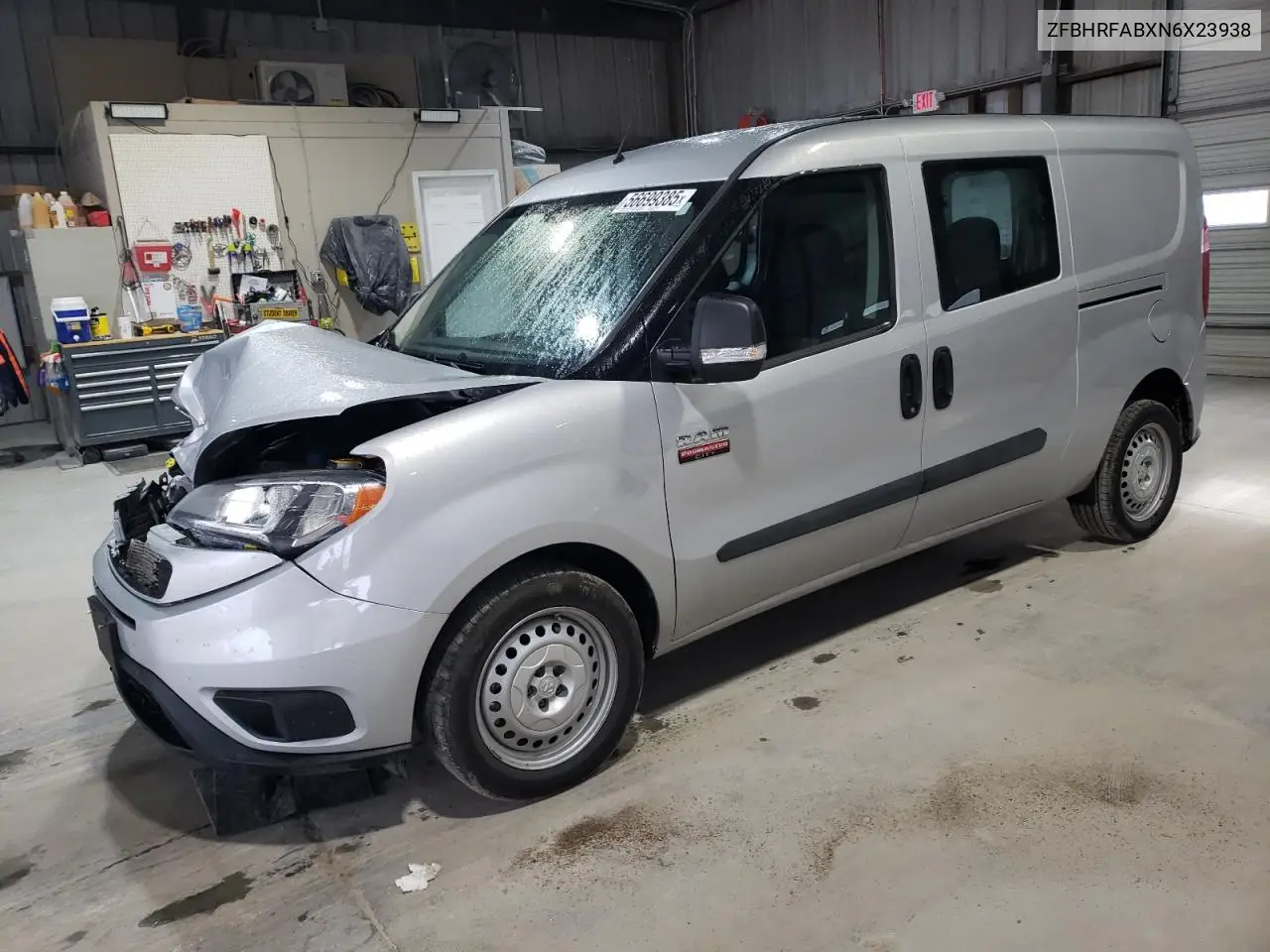 2022 Ram Promaster City Tradesman VIN: ZFBHRFABXN6X23938 Lot: 56699385