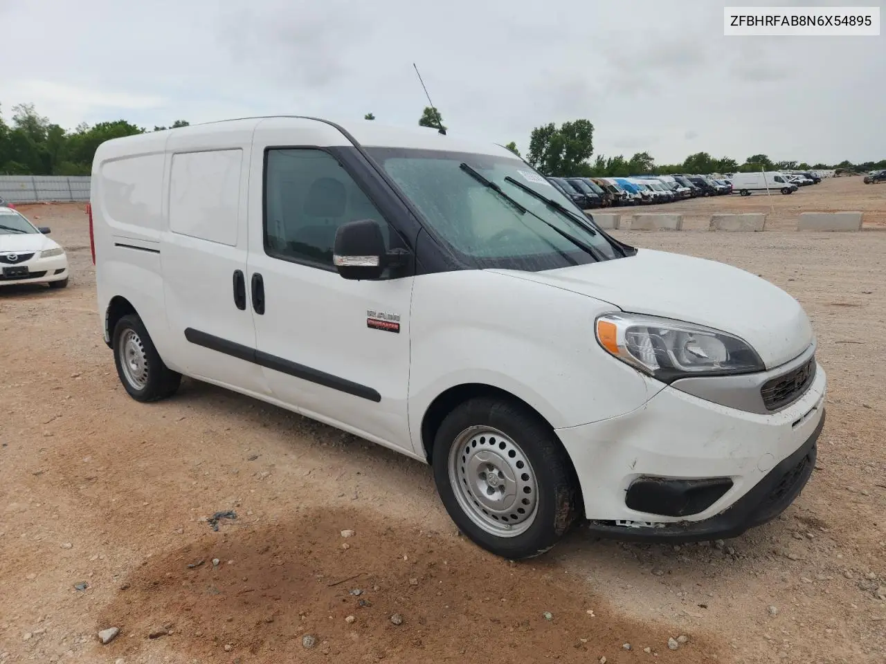 2022 Ram Promaster City Tradesman VIN: ZFBHRFAB8N6X54895 Lot: 62963445