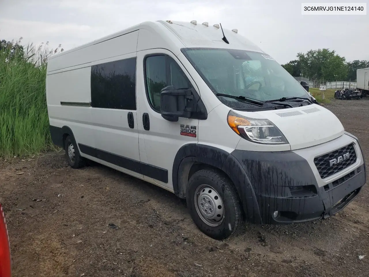 2022 Ram Promaster 3500 3500 High VIN: 3C6MRVJG1NE124140 Lot: 63378385