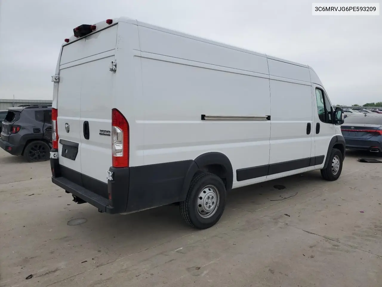 2023 Ram Promaster 3500 3500 High VIN: 3C6MRVJG6PE593209 Lot: 50459375
