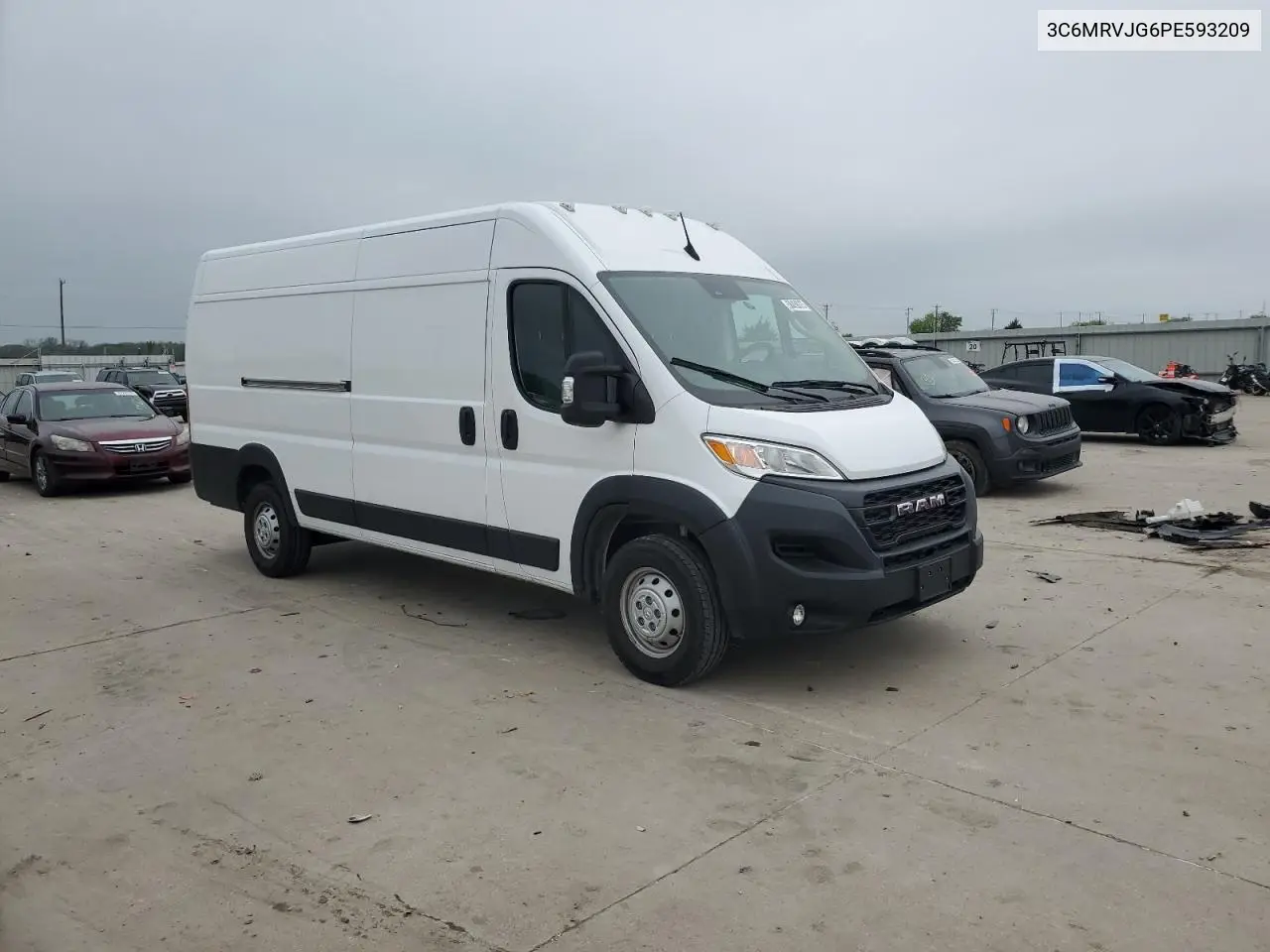 2023 Ram Promaster 3500 3500 High VIN: 3C6MRVJG6PE593209 Lot: 50459375