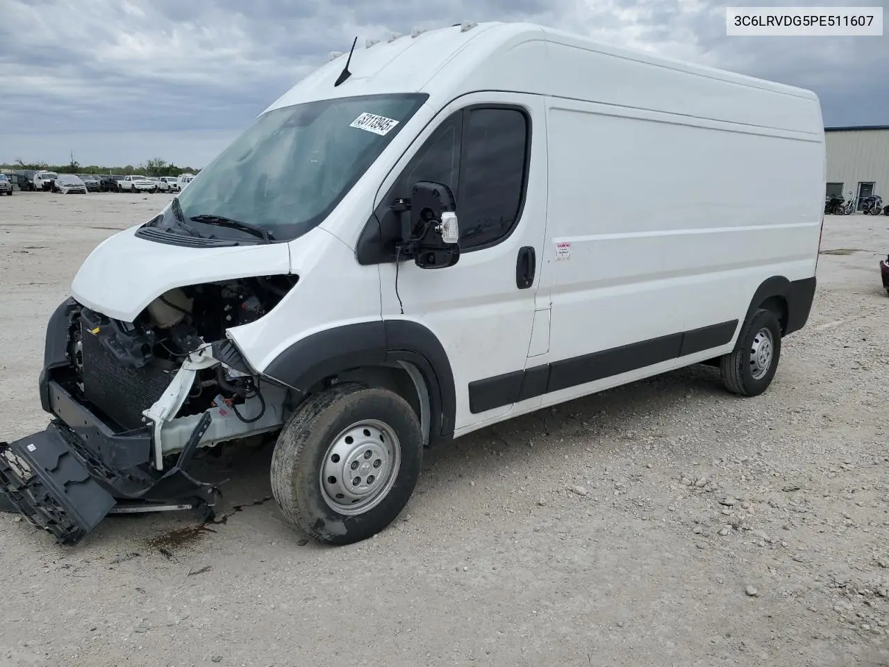 2023 Ram Promaster 2500 2500 High VIN: 3C6LRVDG5PE511607 Lot: 53113945