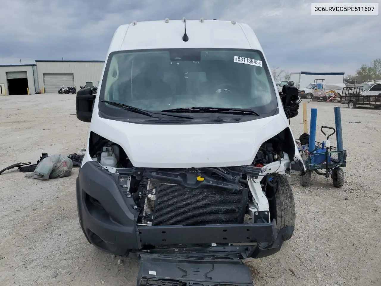 2023 Ram Promaster 2500 2500 High VIN: 3C6LRVDG5PE511607 Lot: 53113945