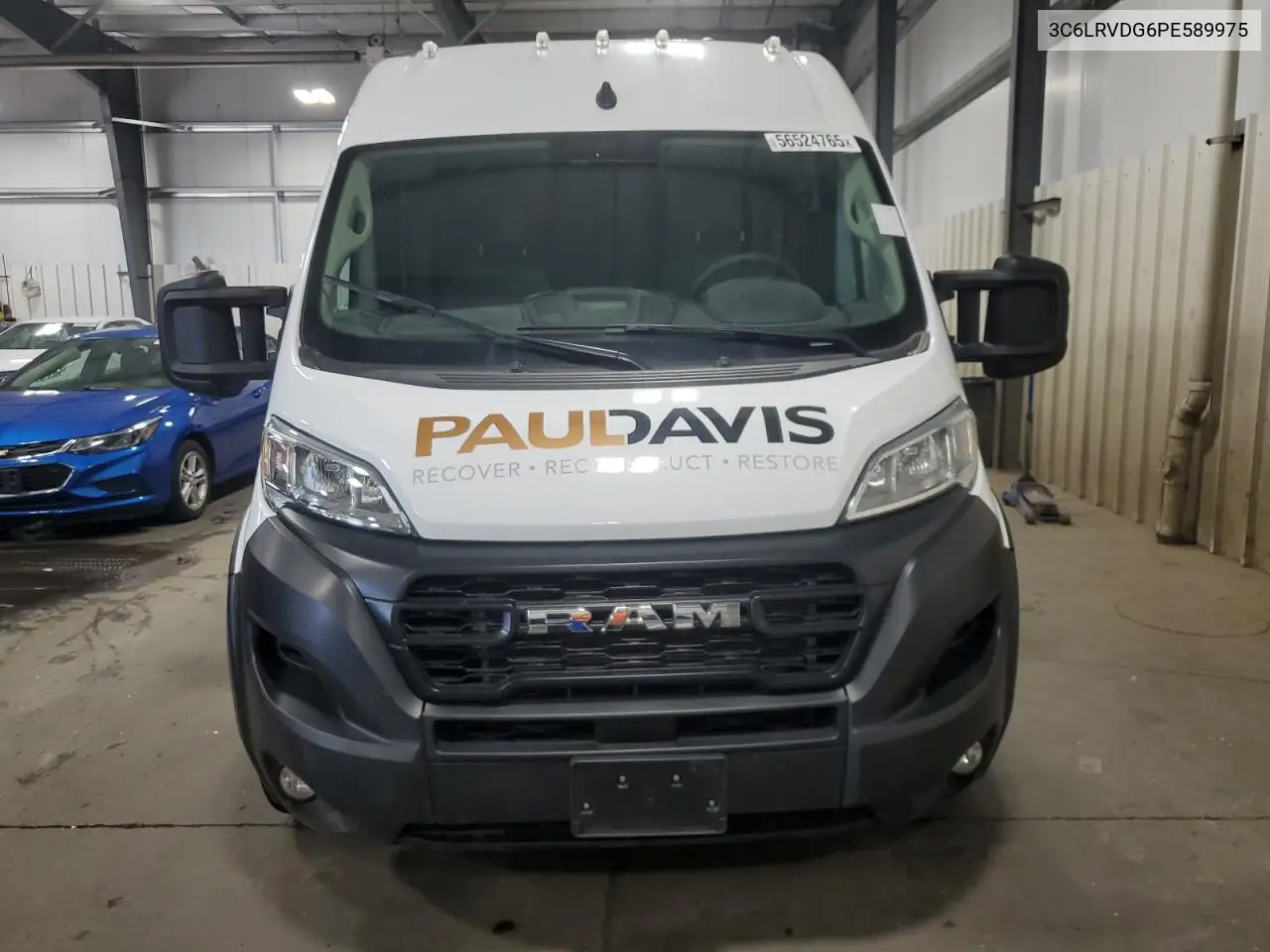 2023 Ram Promaster 2500 2500 High VIN: 3C6LRVDG6PE589975 Lot: 56524765
