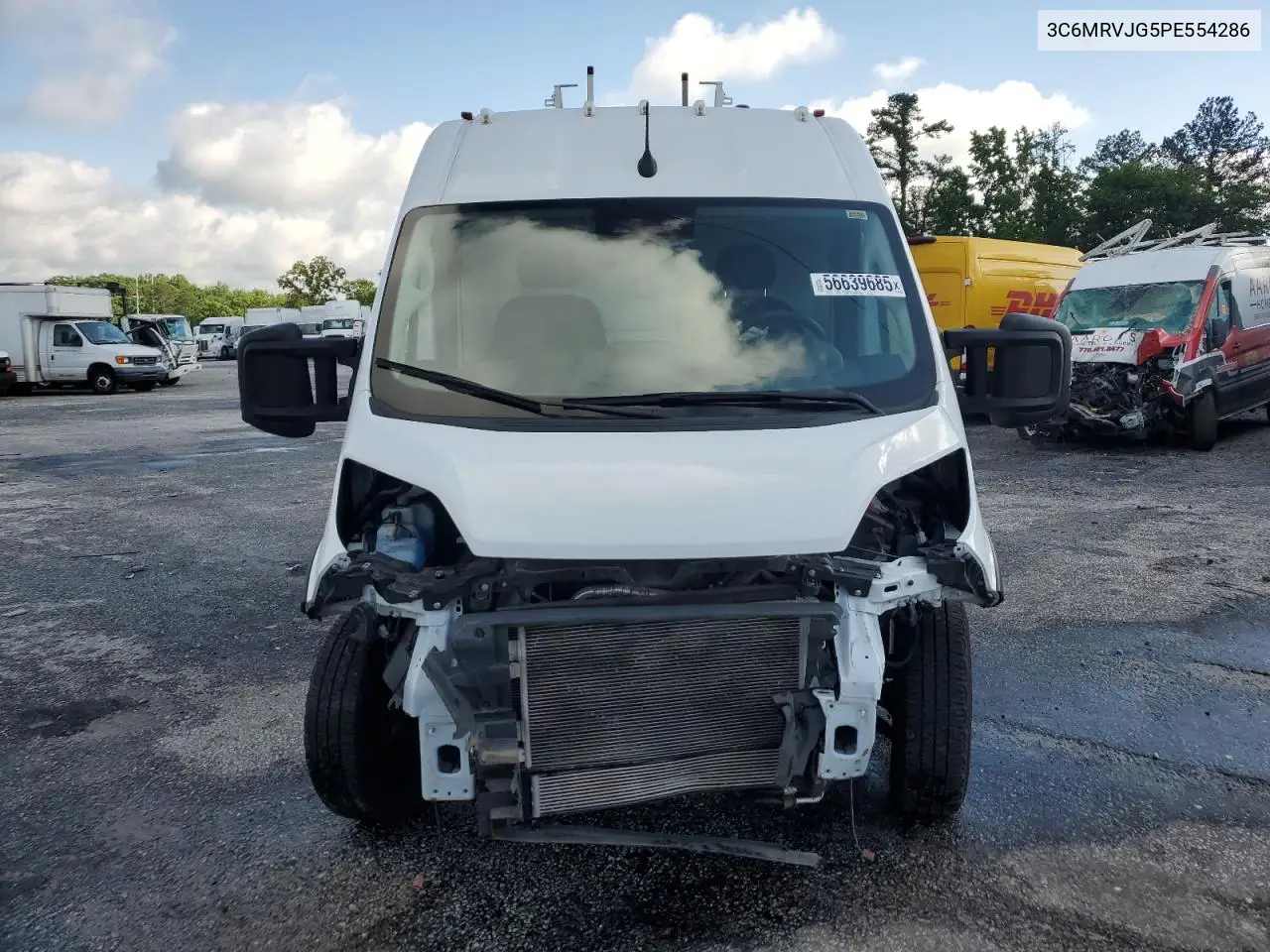 2023 Ram Promaster 3500 3500 High VIN: 3C6MRVJG5PE554286 Lot: 56639685