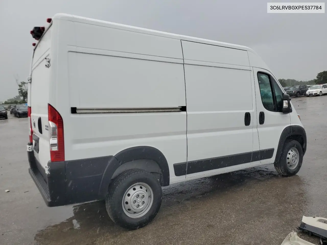 2023 Ram Promaster 1500 1500 High VIN: 3C6LRVBGXPE537784 Lot: 62641865