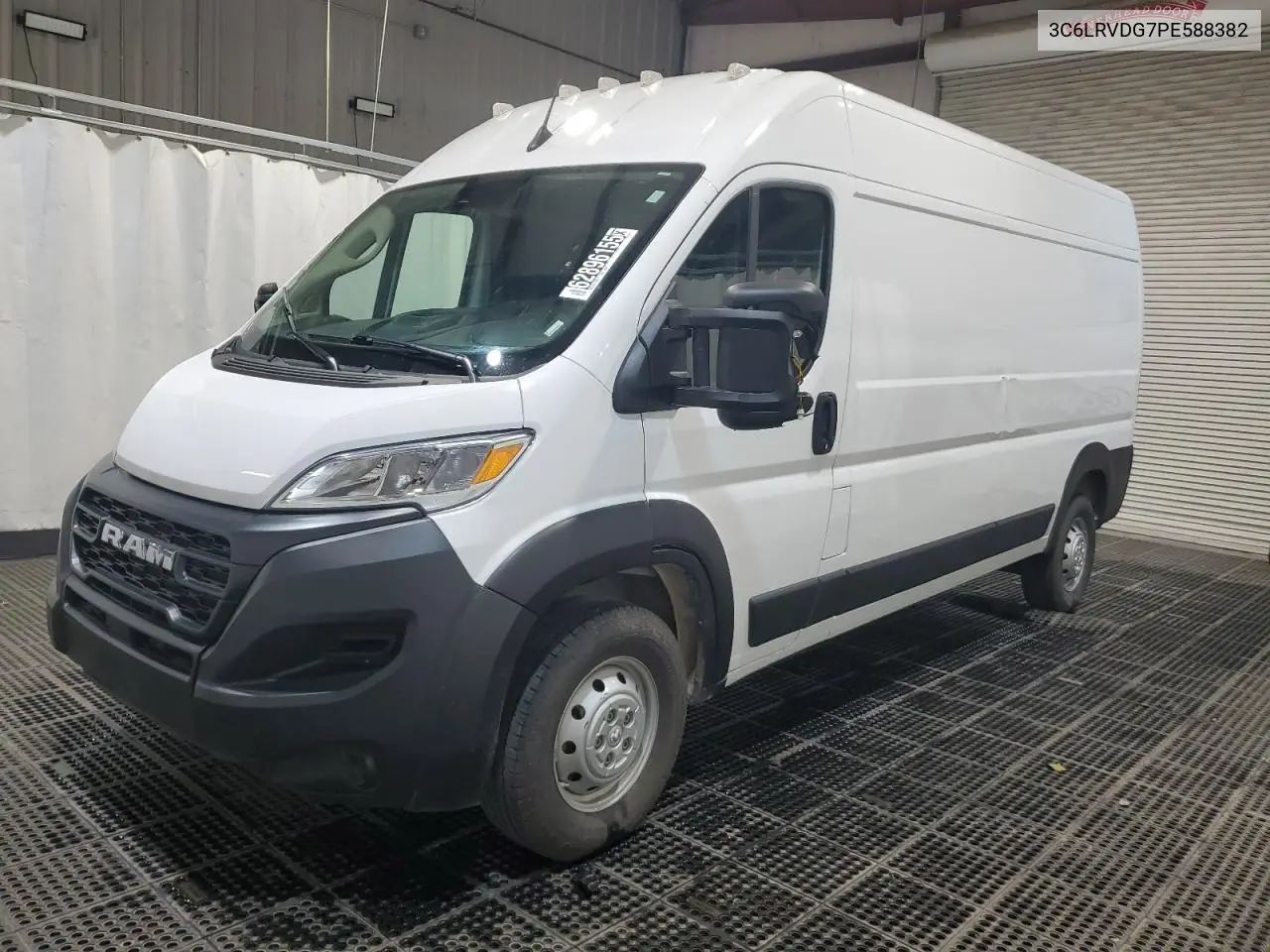 2023 Ram Promaster 2500 2500 High VIN: 3C6LRVDG7PE588382 Lot: 62896155