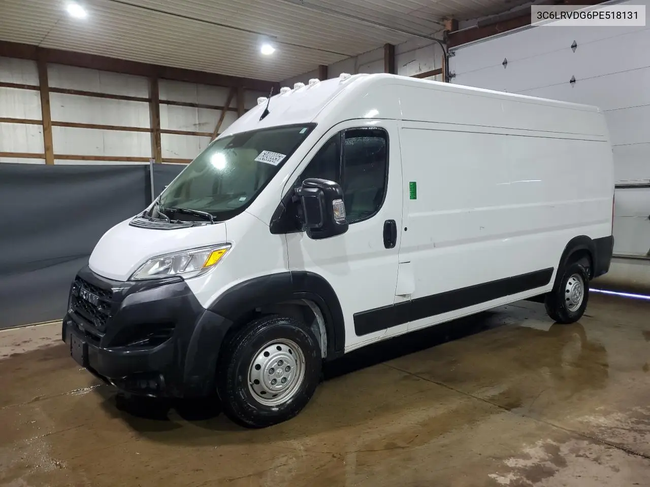 2023 Ram Promaster 2500 2500 High VIN: 3C6LRVDG6PE518131 Lot: 63498995