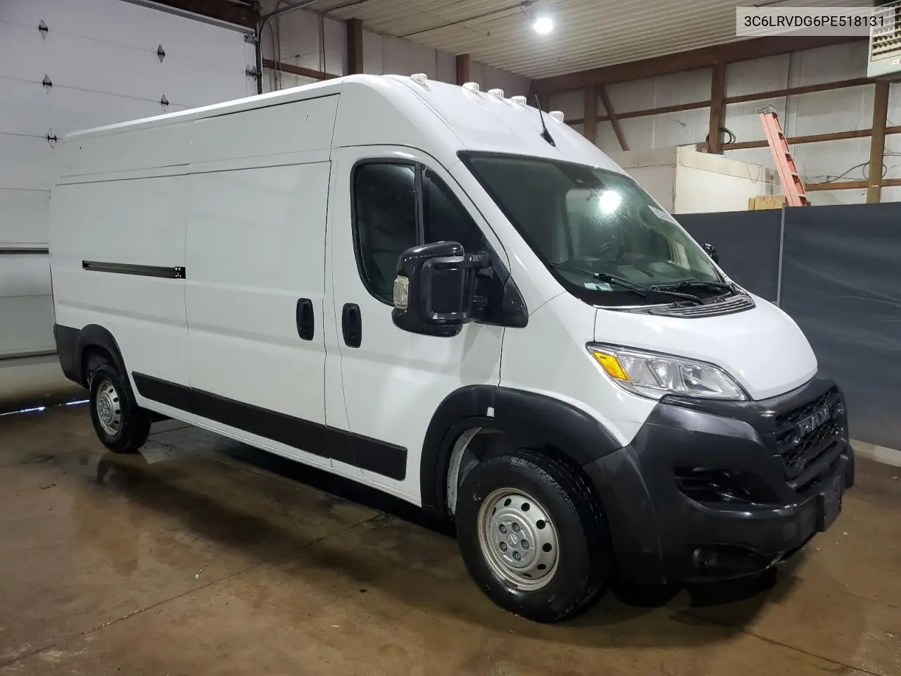2023 Ram Promaster 2500 2500 High VIN: 3C6LRVDG6PE518131 Lot: 63498995