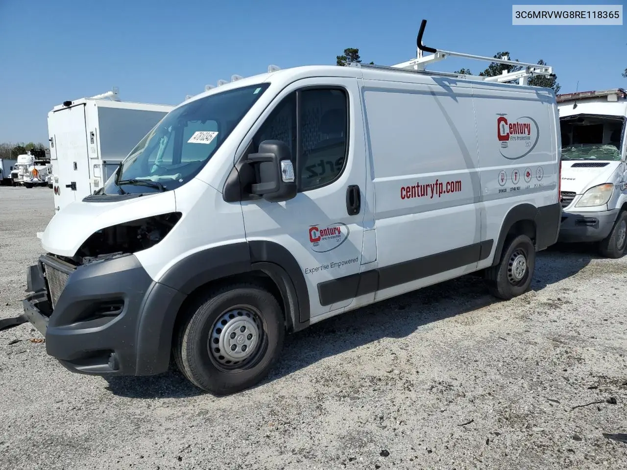 2024 Ram Promaster 3500 3500 Standard VIN: 3C6MRVWG8RE118365 Lot: 47810345
