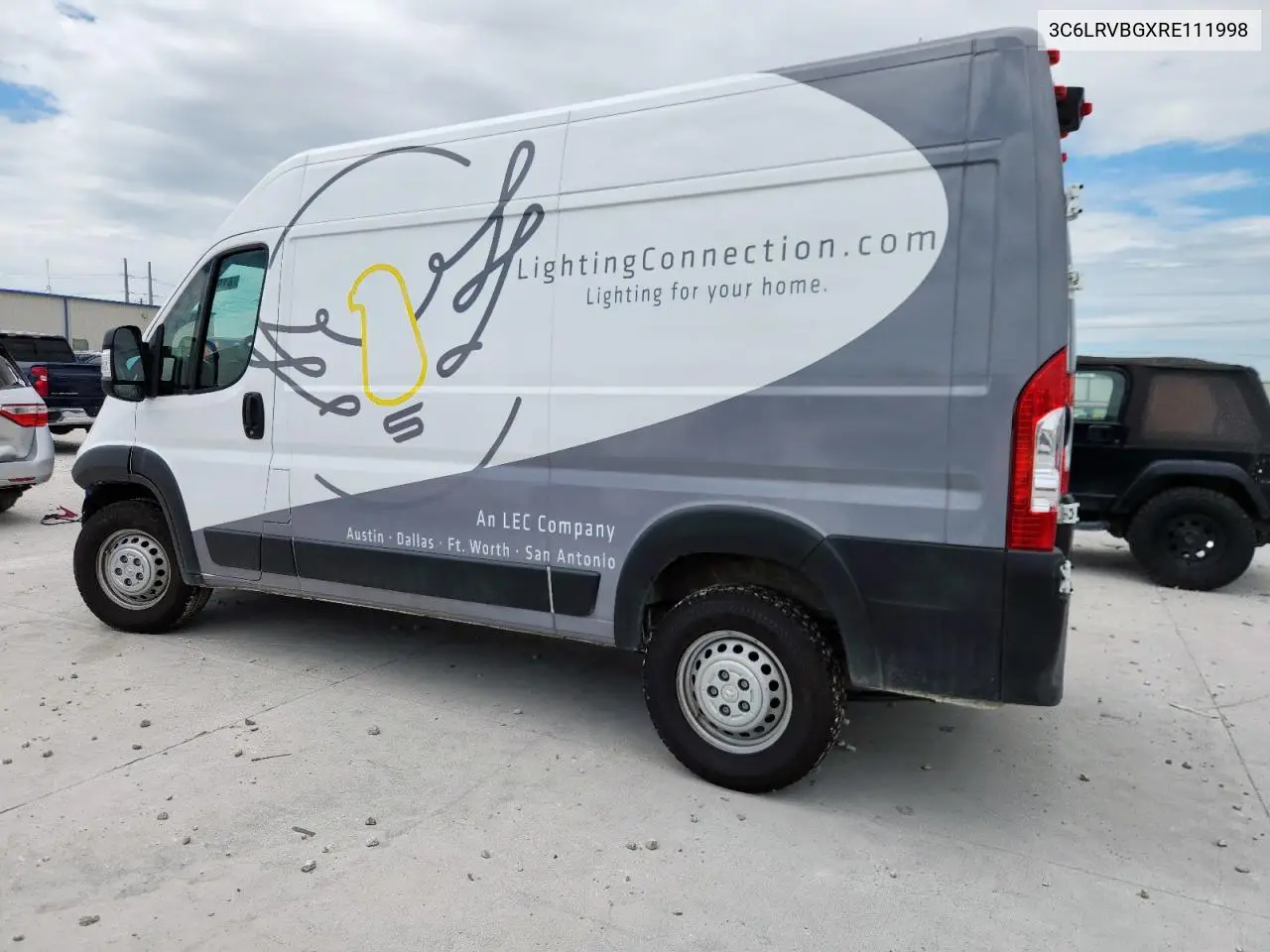 2024 Ram Promaster 1500 1500 High VIN: 3C6LRVBGXRE111998 Lot: 61822995