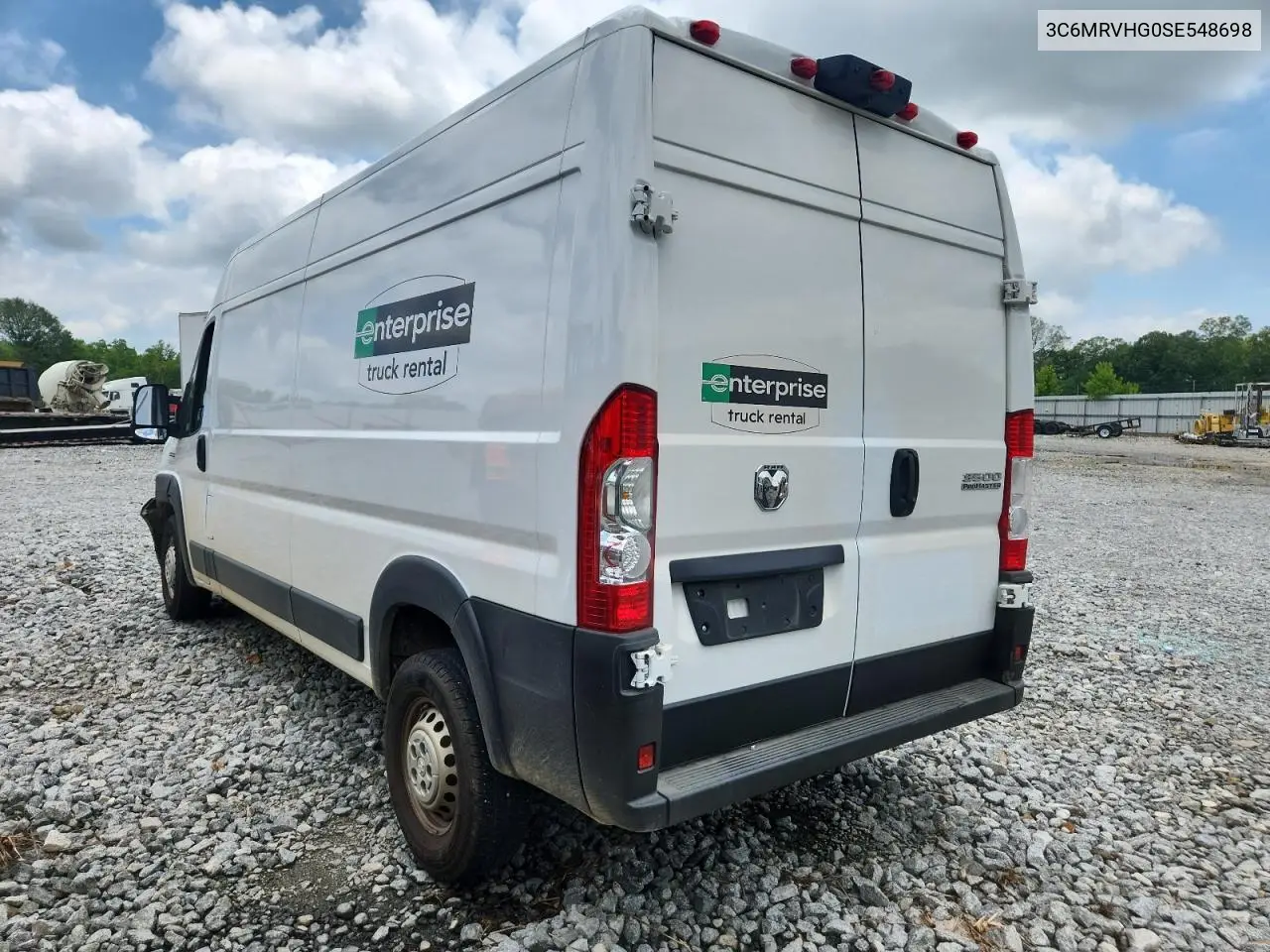 2025 Ram Promaster 3500 3500 High VIN: 3C6MRVHG0SE548698 Lot: 62958745