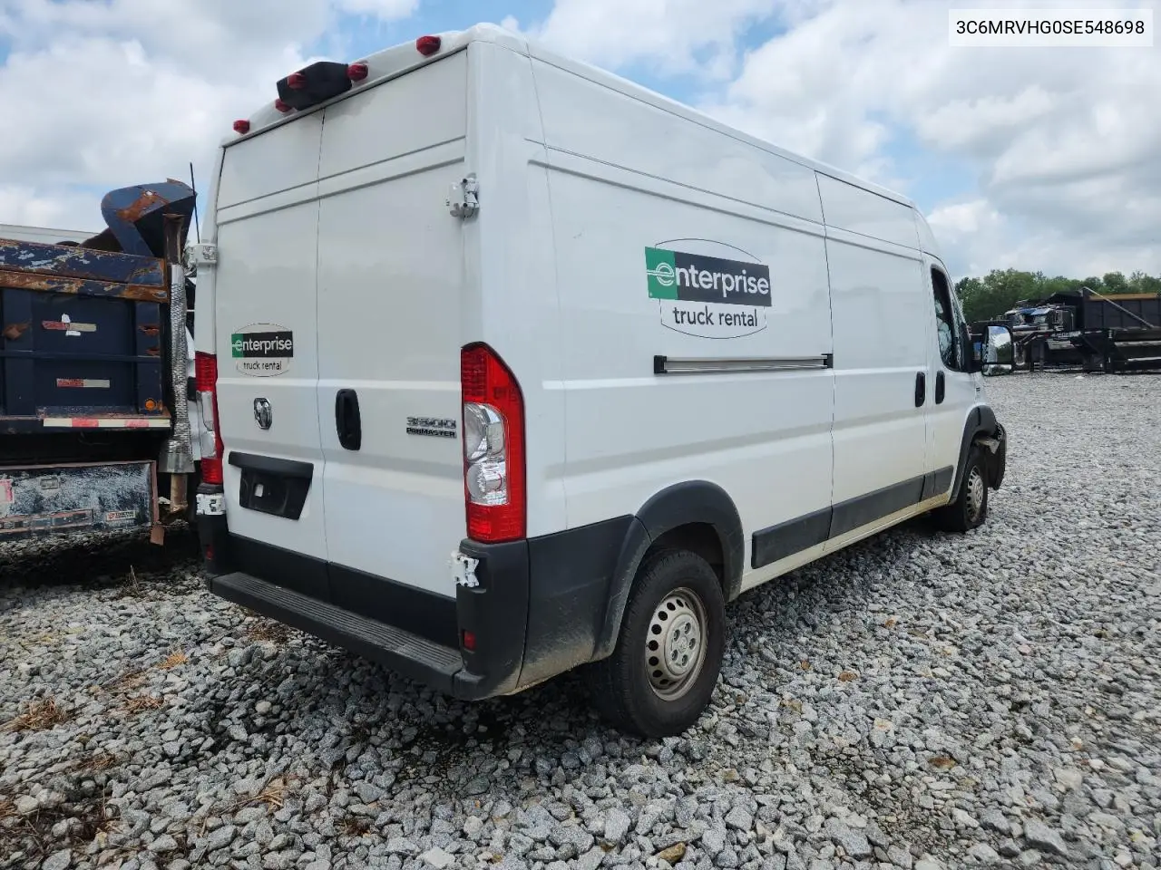 2025 Ram Promaster 3500 3500 High VIN: 3C6MRVHG0SE548698 Lot: 62958745