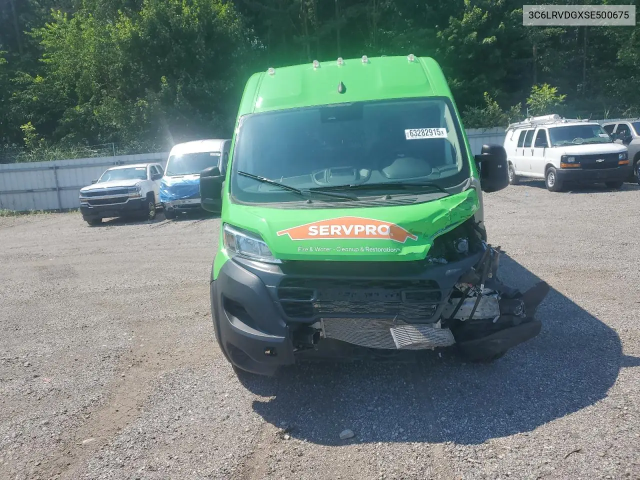 2025 Ram Promaster 2500 2500 High VIN: 3C6LRVDGXSE500675 Lot: 63282915