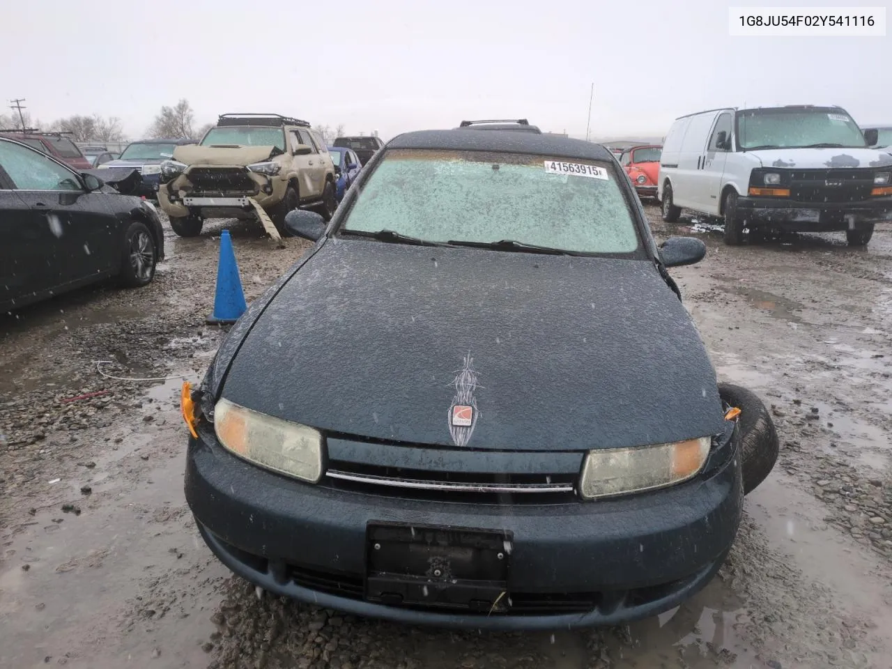 2002 Saturn L200 VIN: 1G8JU54F02Y541116 Lot: 41563915