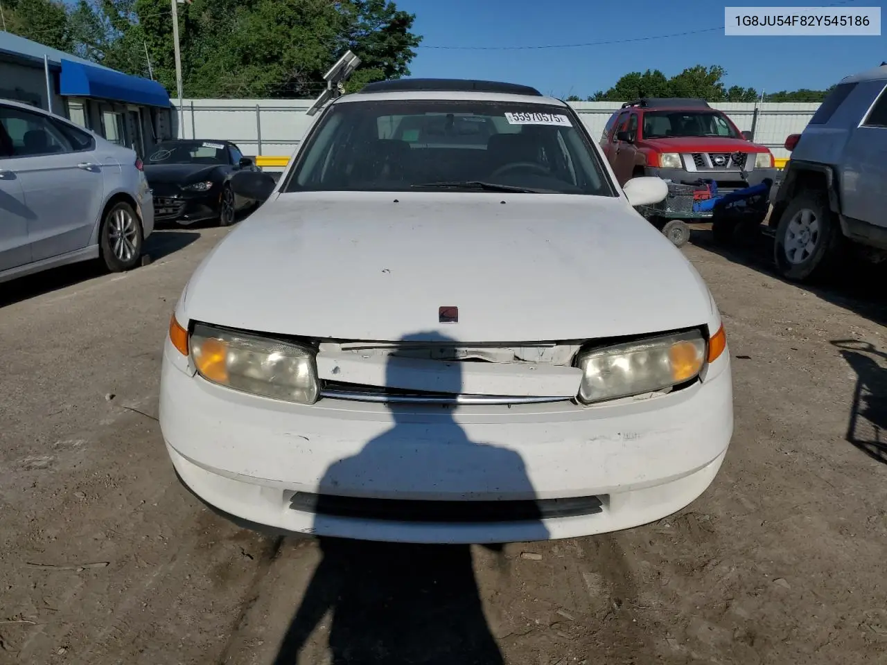 2002 Saturn L200 VIN: 1G8JU54F82Y545186 Lot: 55970575