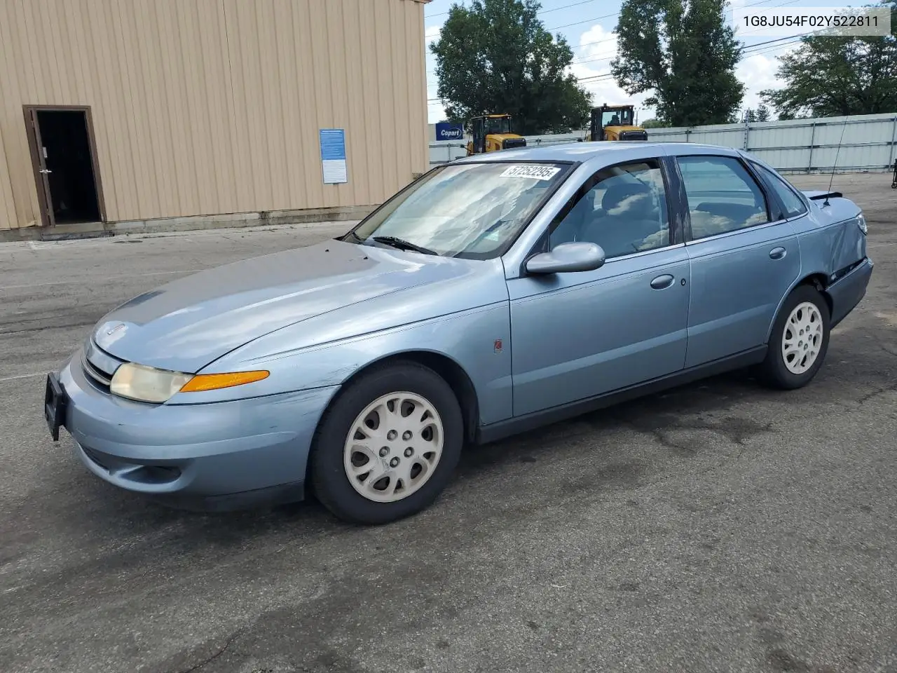 2002 Saturn L200 VIN: 1G8JU54F02Y522811 Lot: 57252295