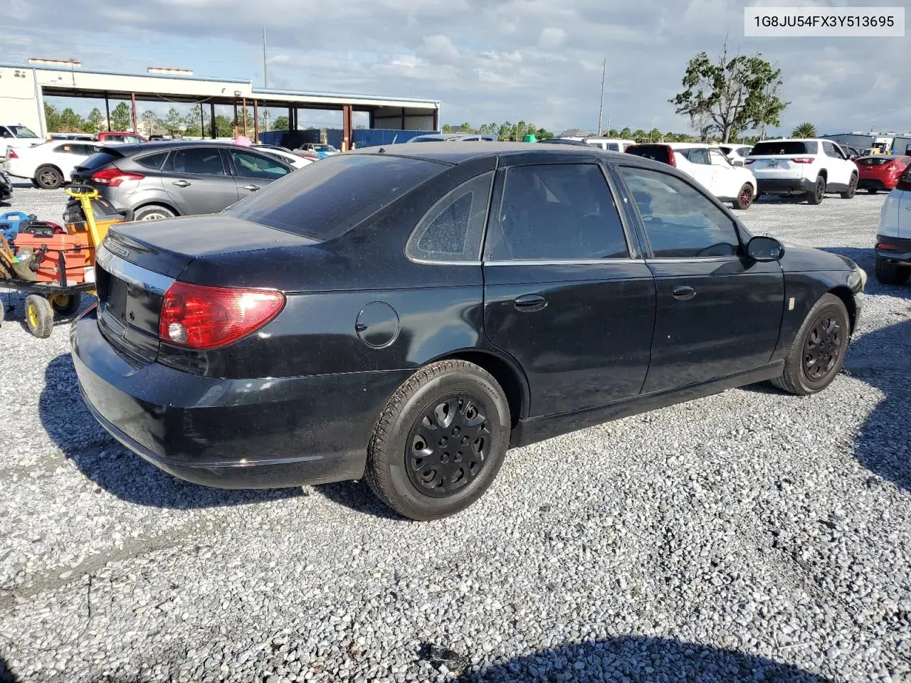 2003 Saturn L200 VIN: 1G8JU54FX3Y513695 Lot: 56629305