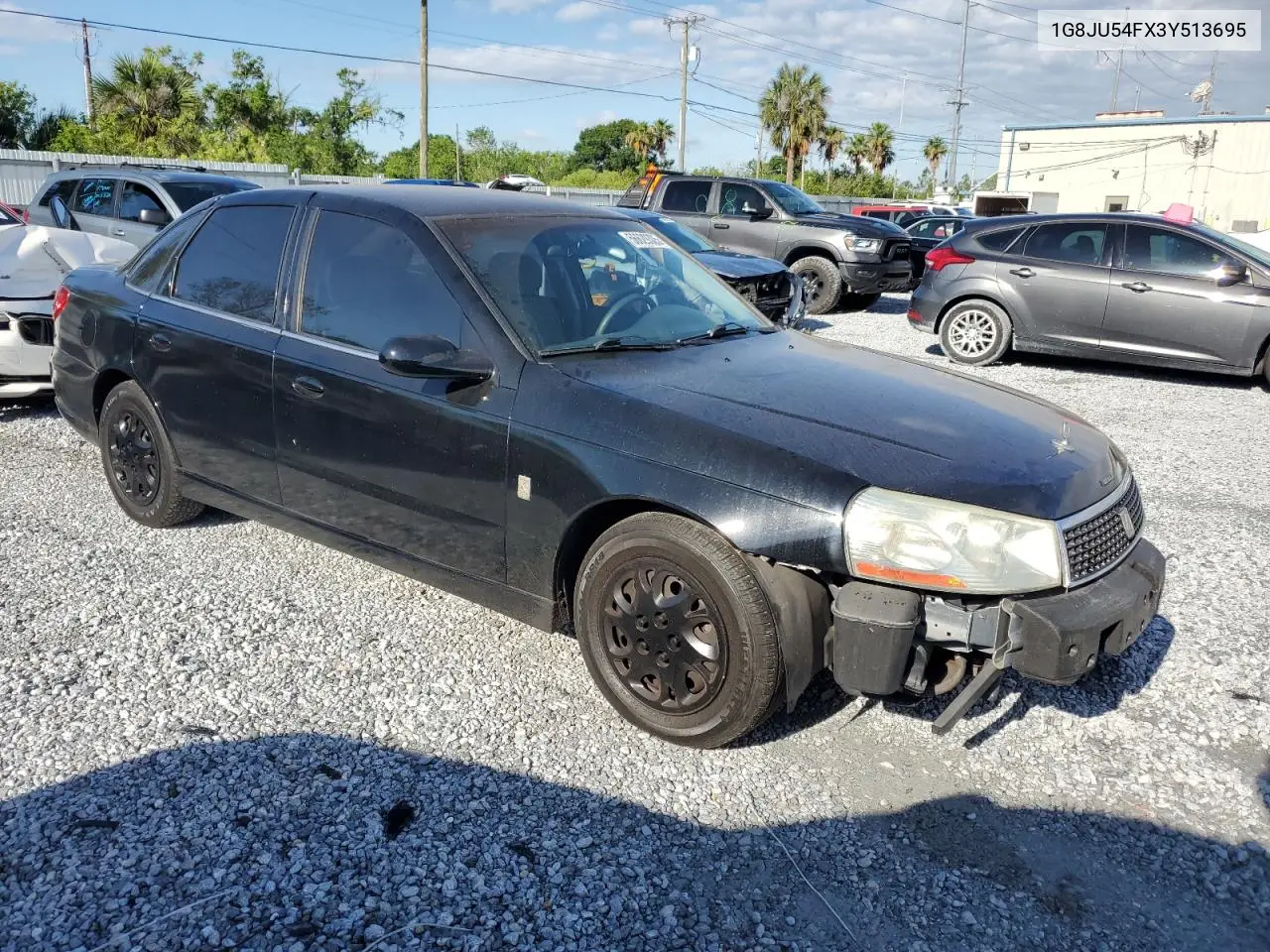 2003 Saturn L200 VIN: 1G8JU54FX3Y513695 Lot: 56629305