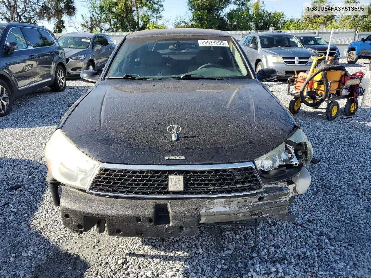 2003 Saturn L200 VIN: 1G8JU54FX3Y513695 Lot: 56629305