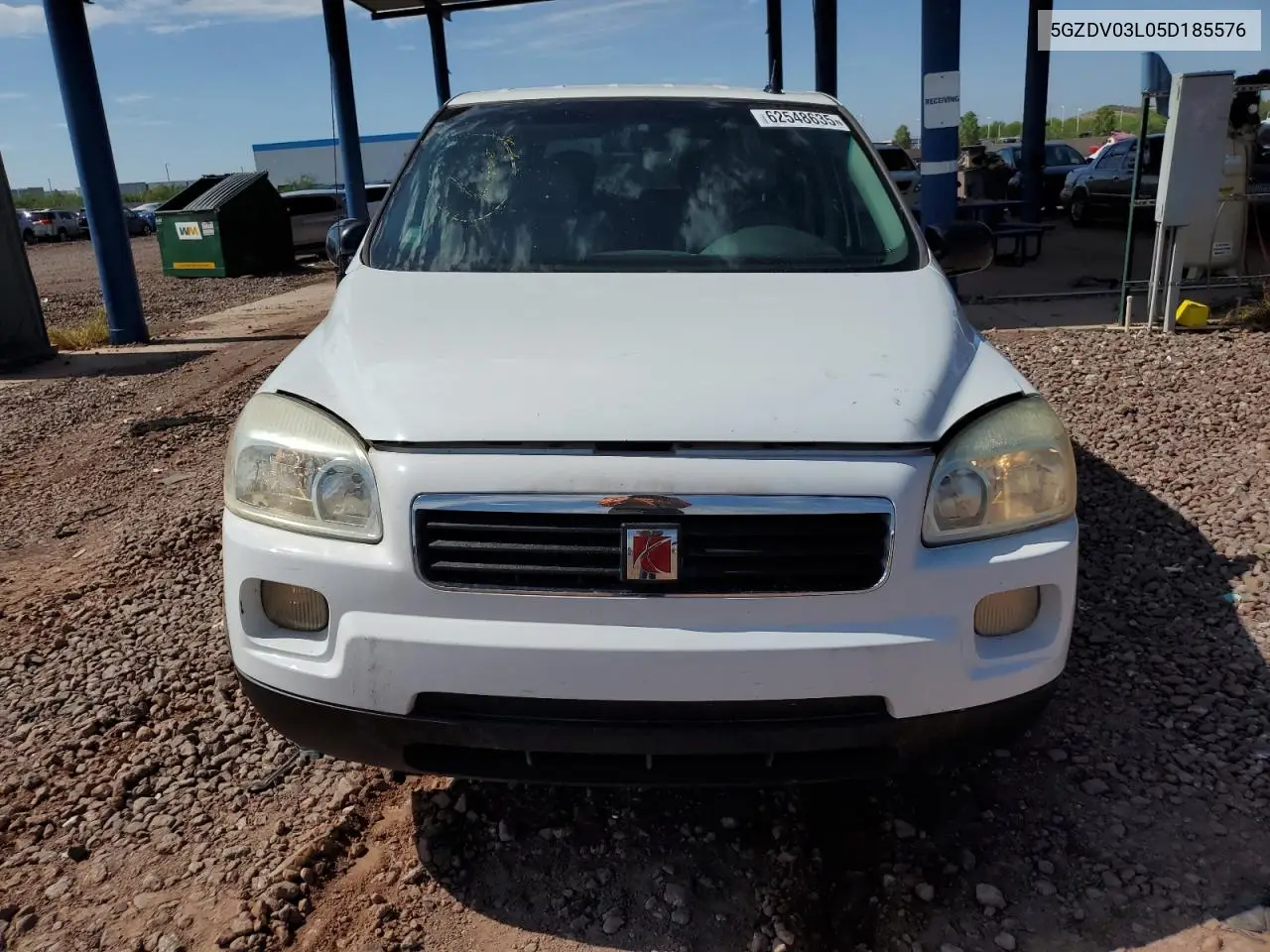 2005 Saturn Relay 2 VIN: 5GZDV03L05D185576 Lot: 62548635