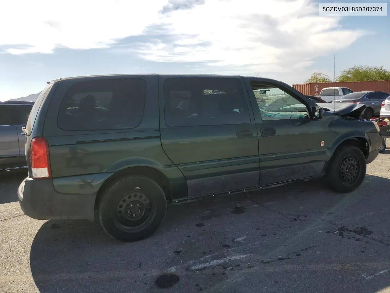 2005 Saturn Relay 2 VIN: 5GZDV03L85D307374 Lot: 74499344